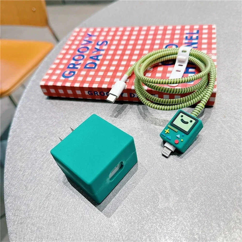 Adventure Time BMO iPhone Charger Cable Protectors P16 (Made in USA)